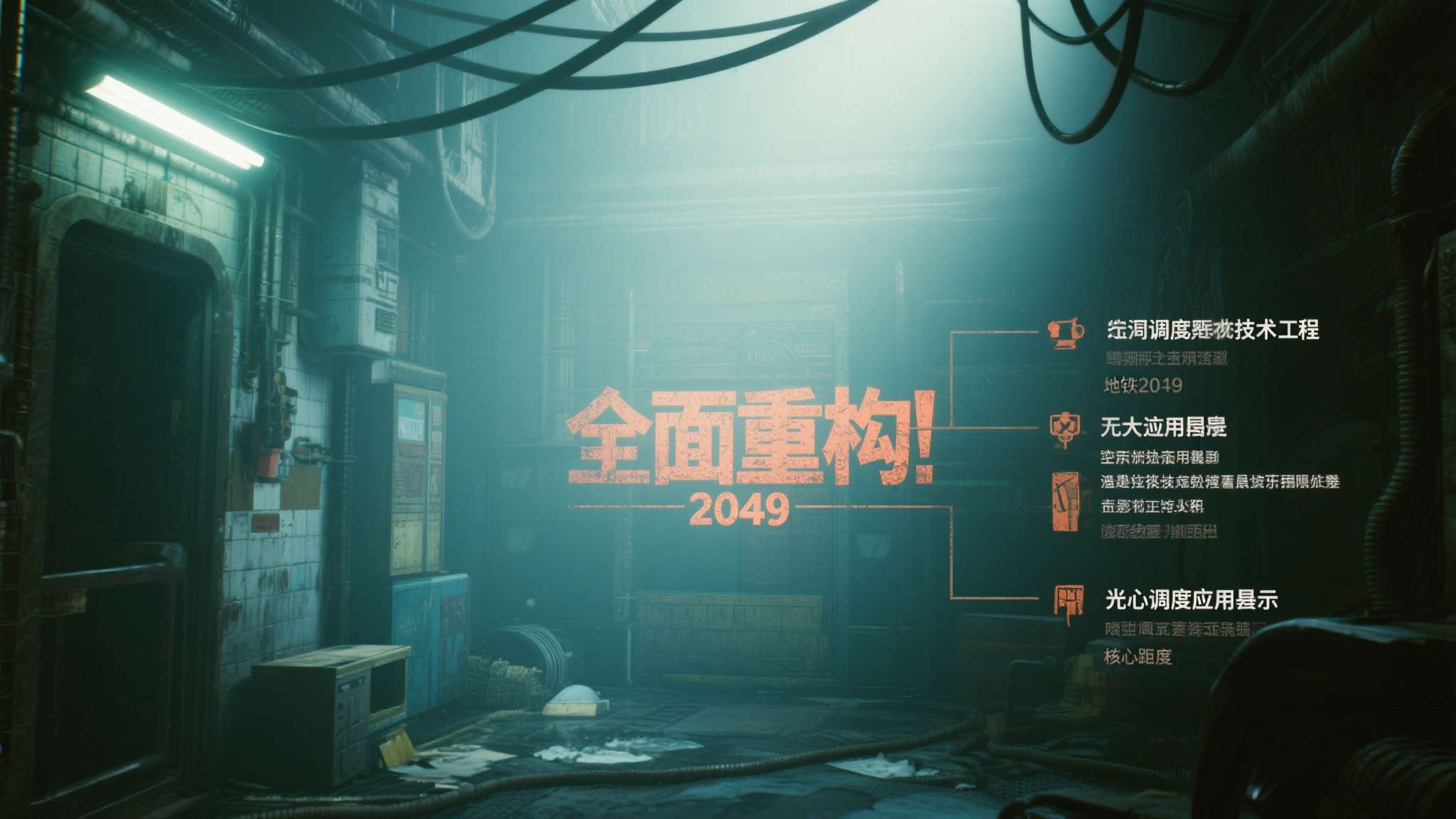 核显玩地铁2033 "全面重构"四个字并非夸大其词。根据已披露的技术信息,《地铁2039》的光追应用