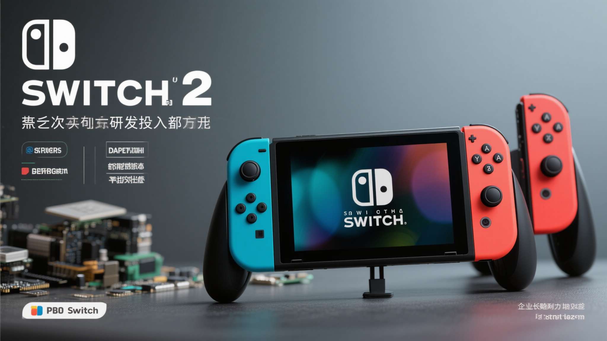 其次，Switch 2的研发投入不容忽视。 下一代主机在性能、显示技术和续航方面